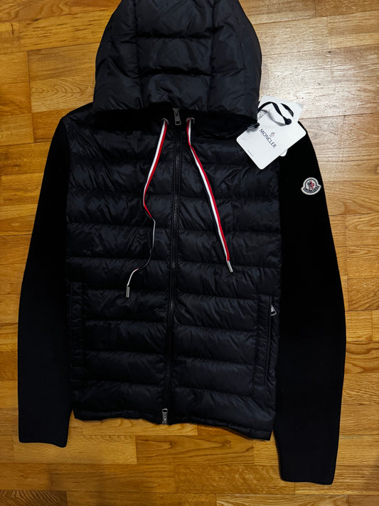 Moncler Down Hooded Cardigan