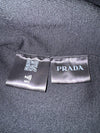 Prada Nylon Wool Zip Cardigan