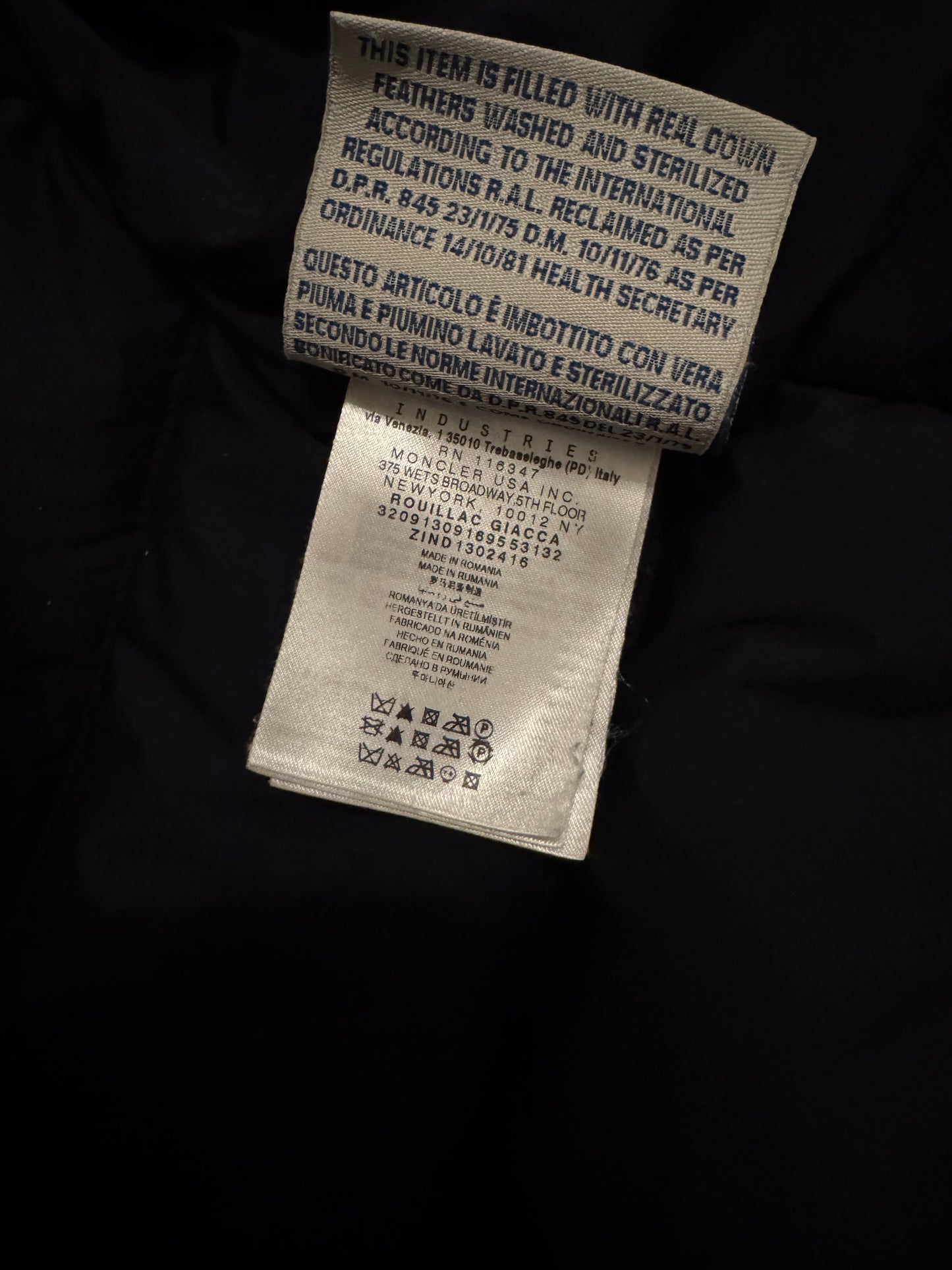 Moncler Rouillac Down Blazer Jacket