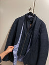 Corneliani Navy Blazer Jacket With Detachable Vest