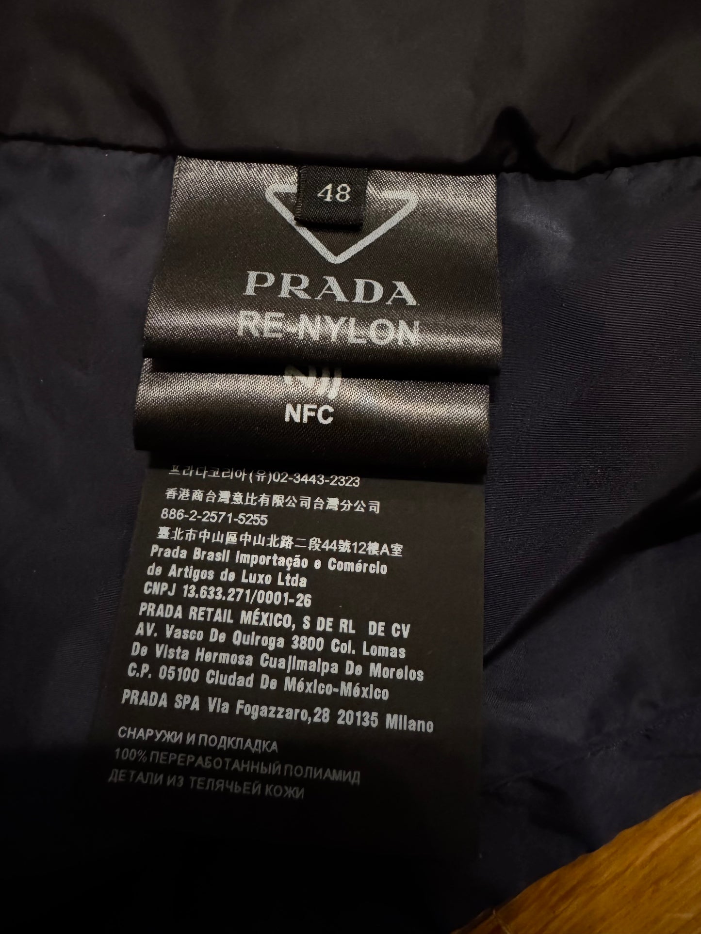Prada Nylon Hooded Vest
