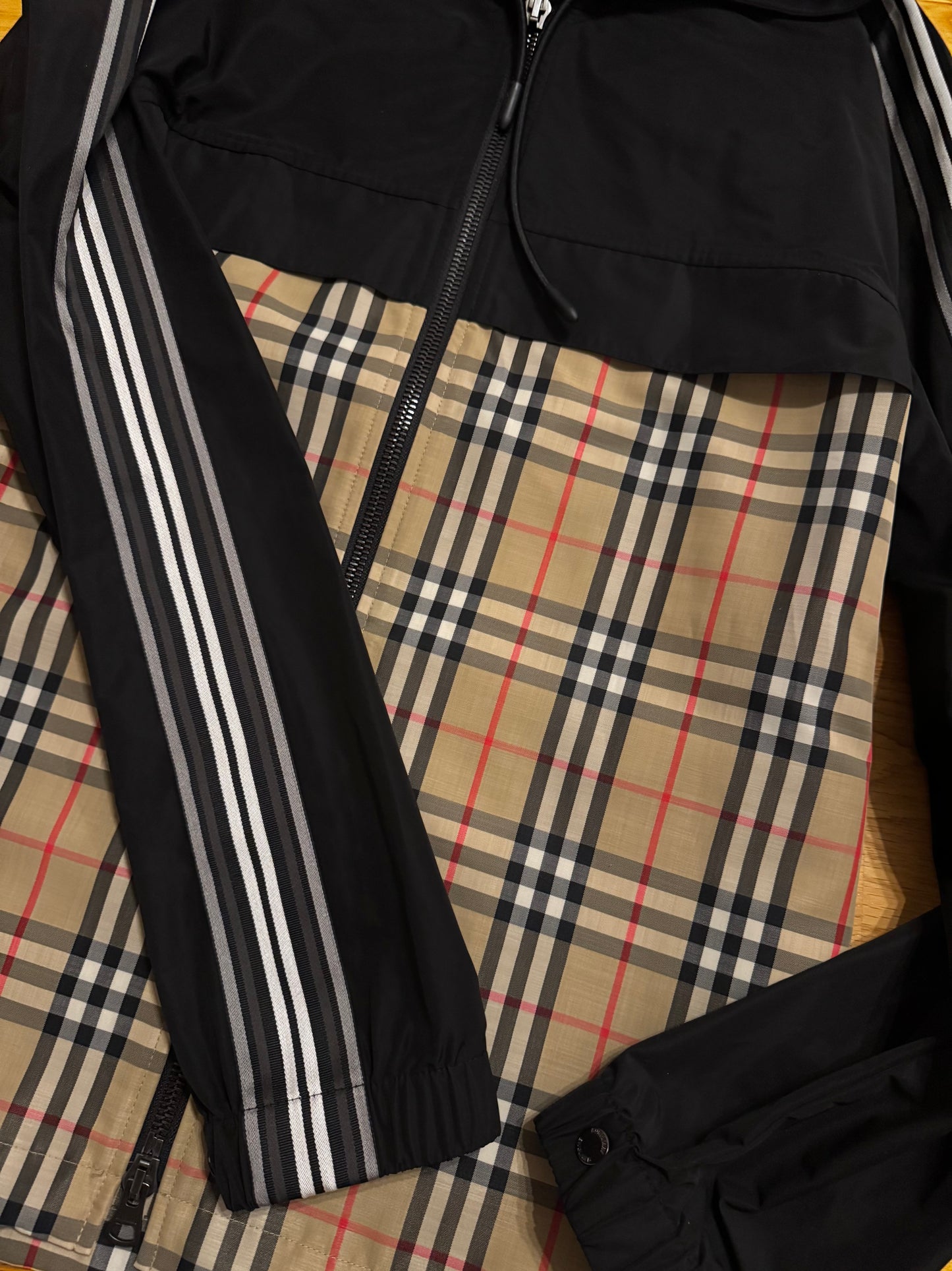 Burberry Check Windbreaker