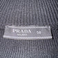 Prada Nylon Wool Zip Cardigan