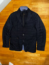 Corneliani Navy Blazer Jacket With Detachable Vest