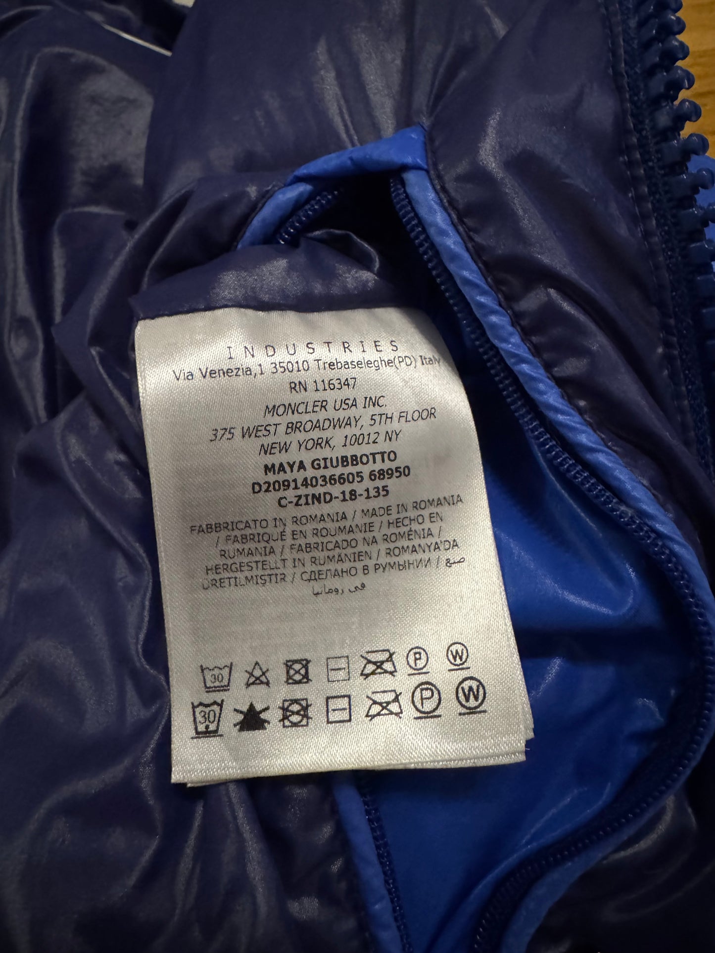 Moncler Maya Down Jacket