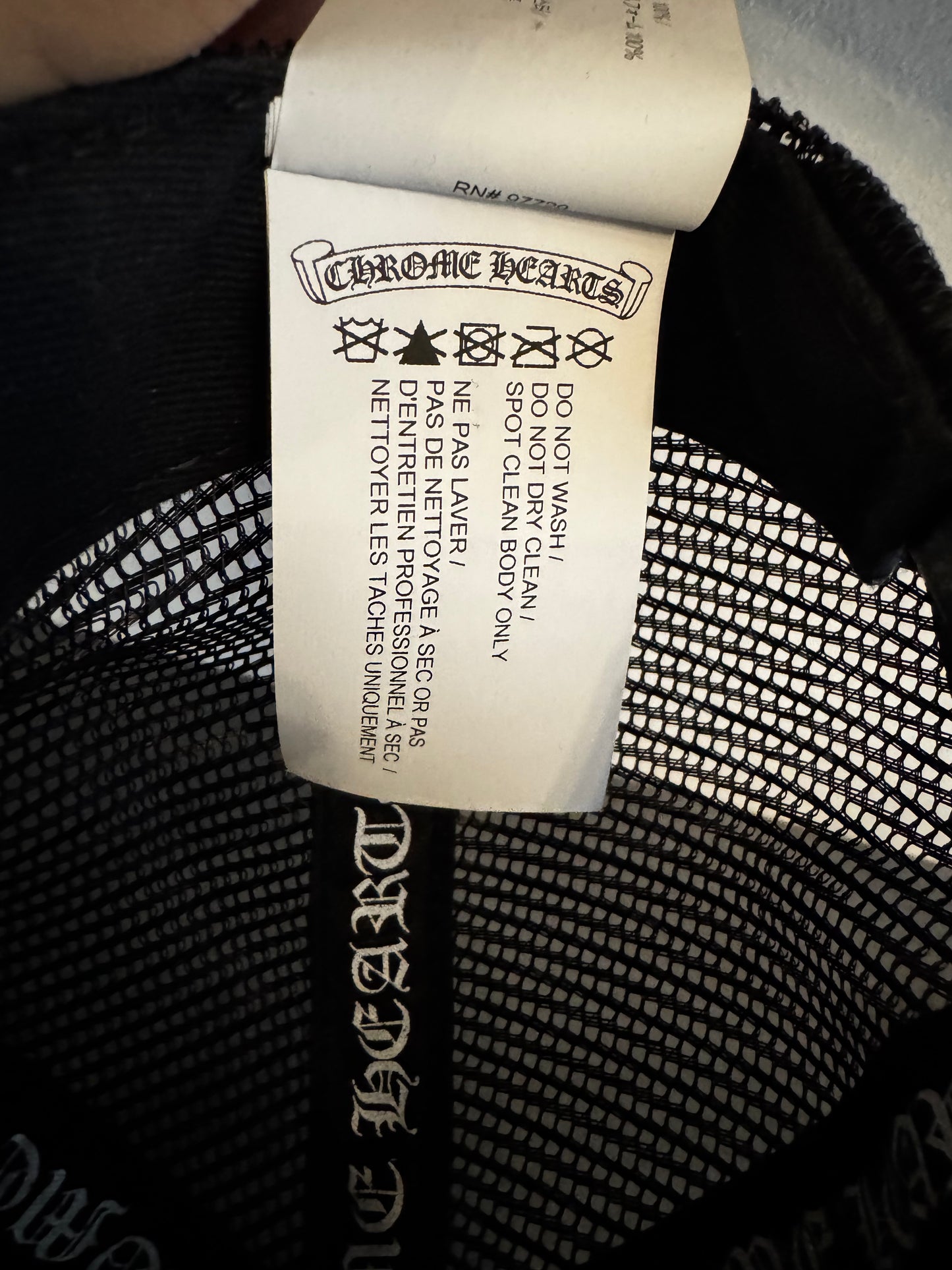 Chrome Hearts Ch Hollywood Trucker Hat
