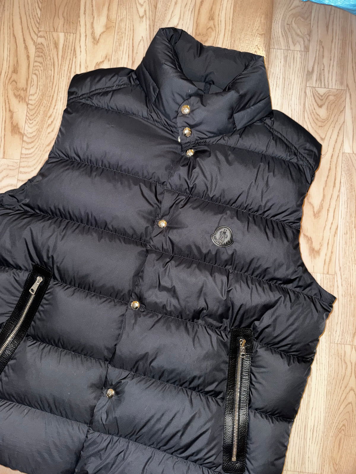 Moncler Herniaire Hooded Down Vest
