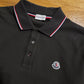 Moncler Long Sleeve Piqué Polo