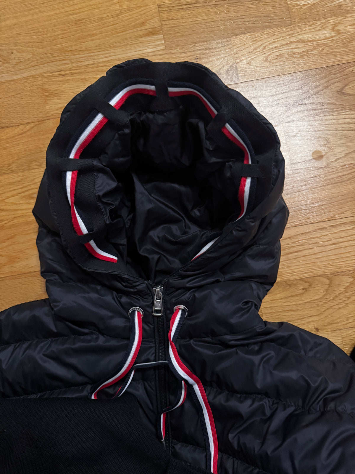 Moncler Down Hooded Cardigan