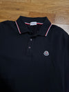 Moncler Long Sleeve Piqué Polo