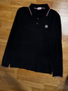 Moncler Long Sleeve Piqué Polo