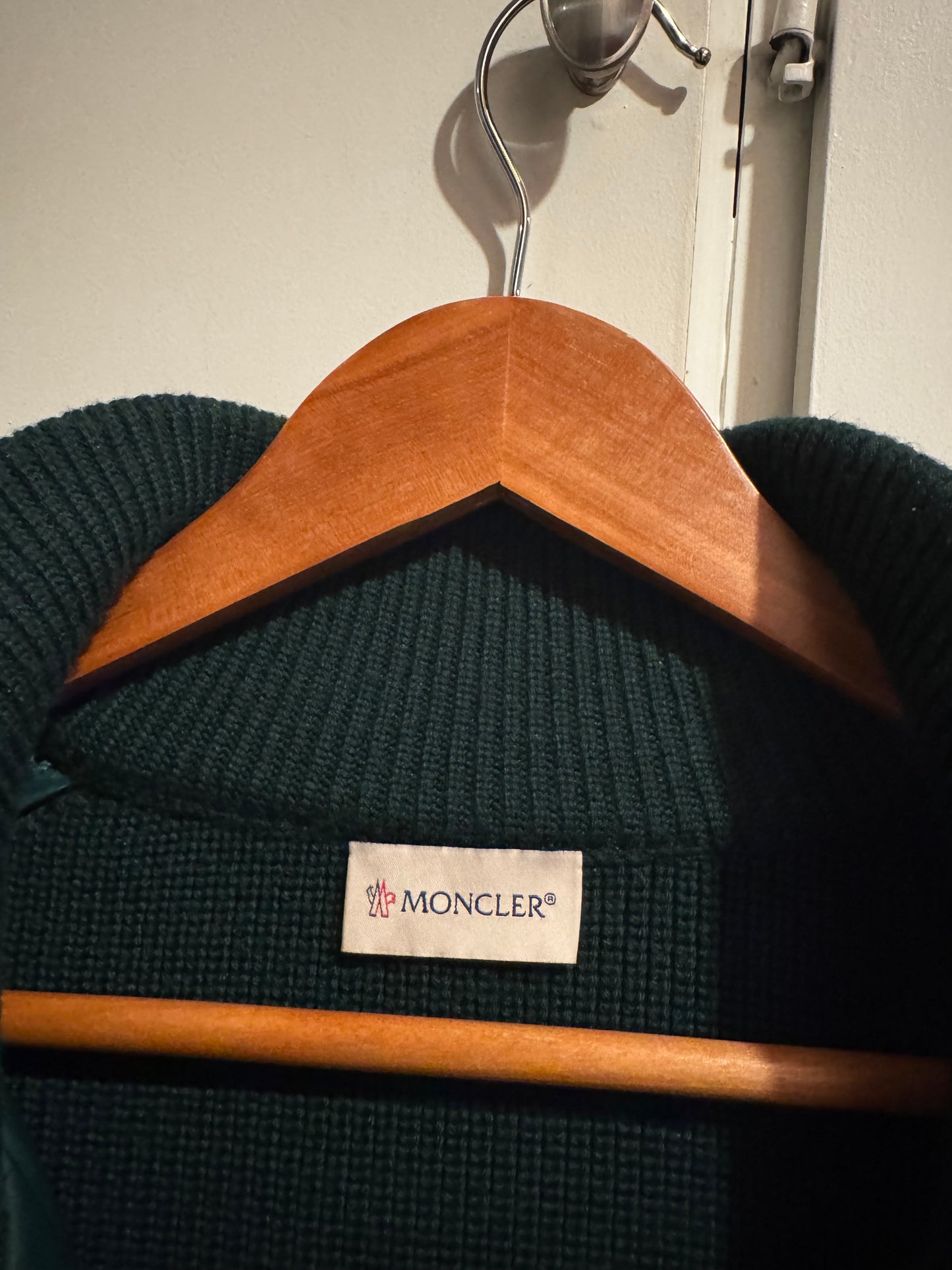 Moncler Tricot Down Cardigan