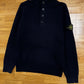 Stone Island Wool Half Zip Knit Sweater