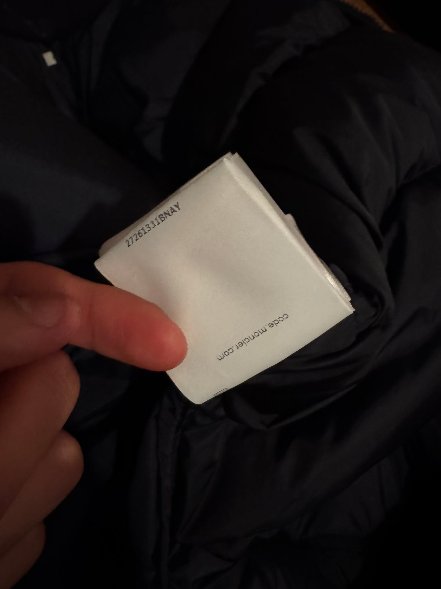 Moncler Tourville Hooded Down Parka: Size LARGE