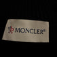 Moncler Ribbed Cardigan with Leather Trim