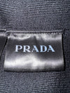 Prada Nylon Wool Zip Cardigan