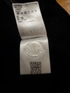 Moncler Ribbed Cardigan with Leather Trim
