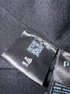 Prada Nylon Wool Zip Cardigan