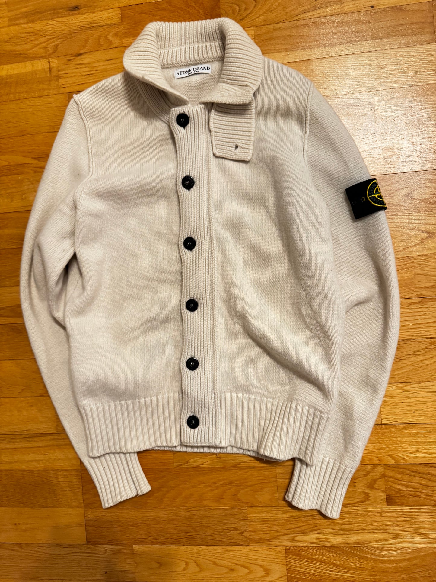 Stone Island Wool Cardigan