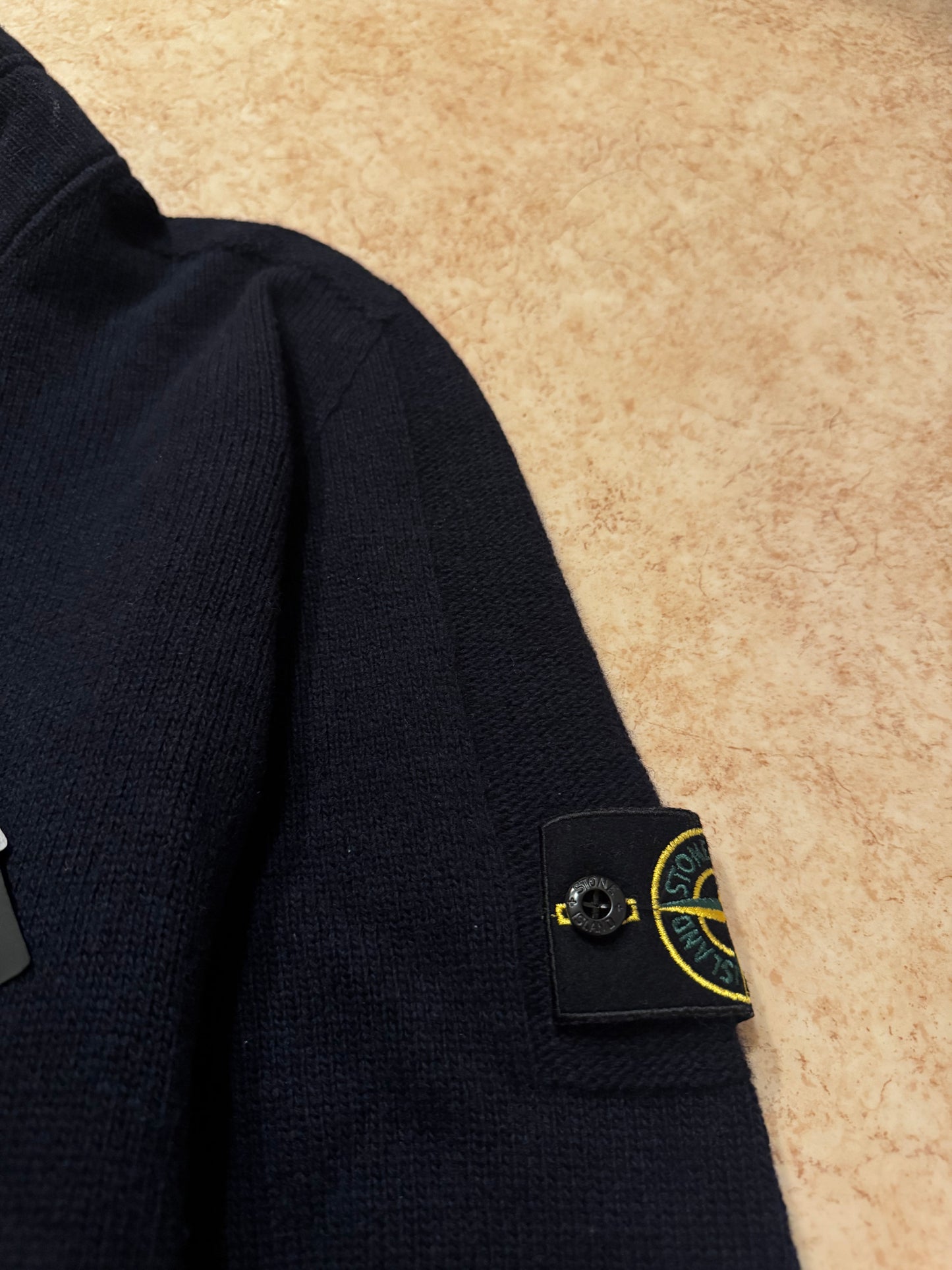 Stone Island Half Zip Knit Sweatshirt