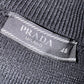 Prada Nylon Wool Zip Cardigan