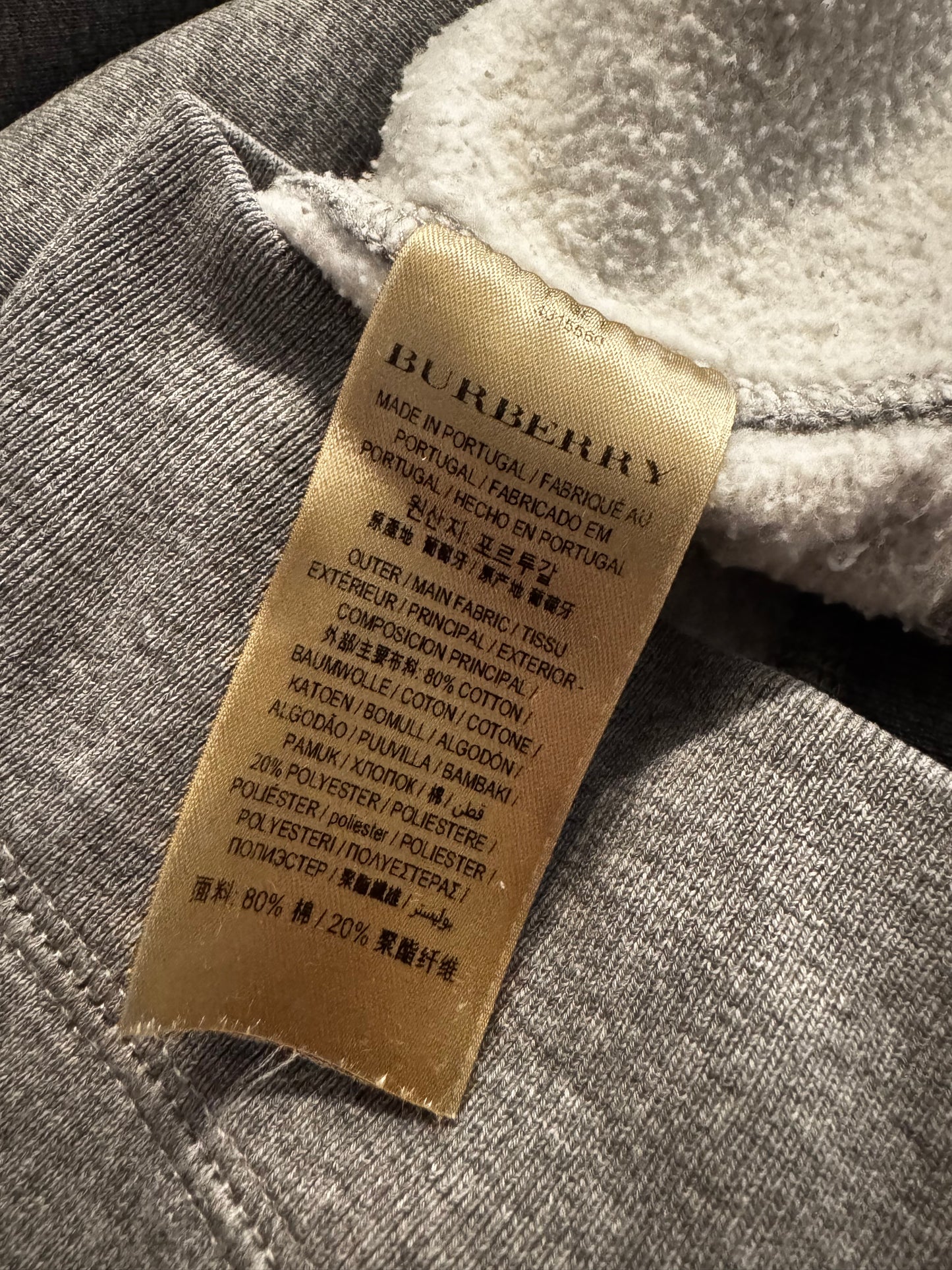 Burberry Check Zip Hoodie