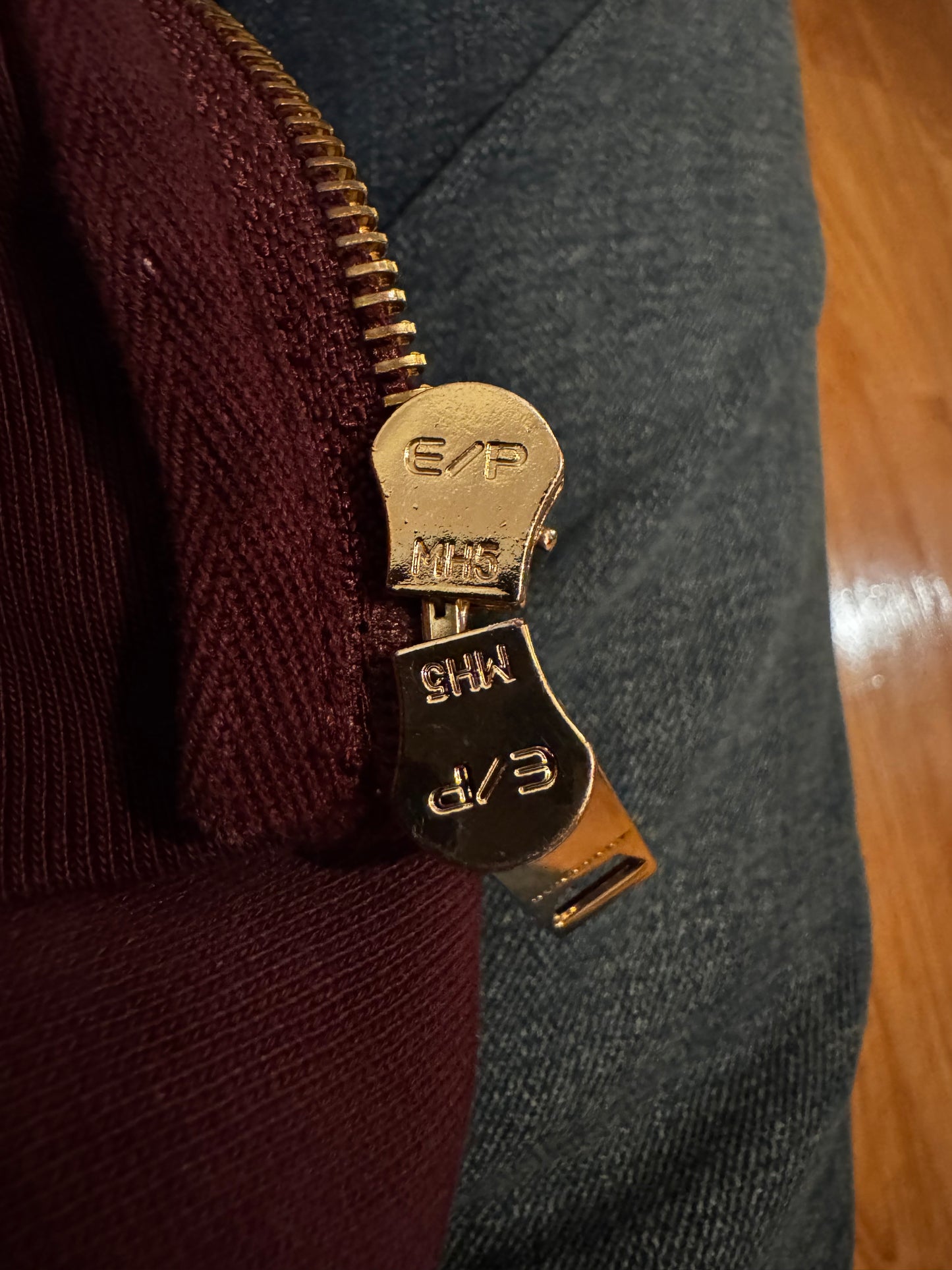 Burberry Check Zip Hoodie