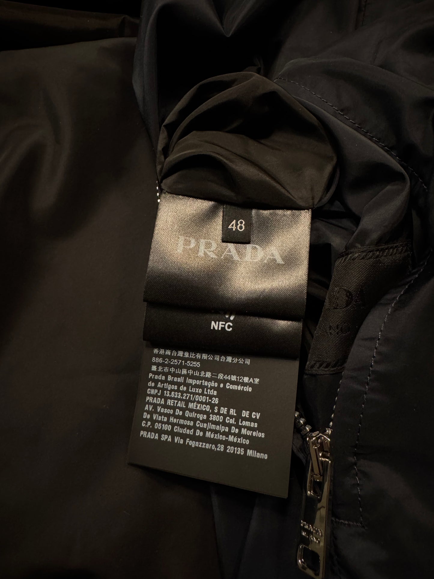 Prada Nylon Windbreaker