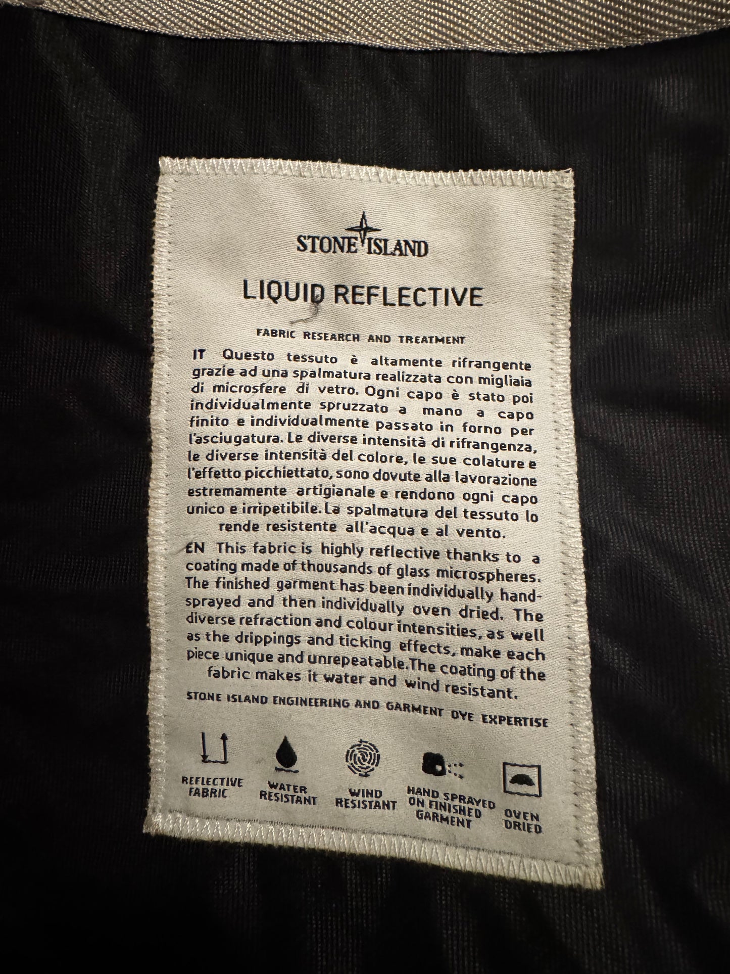 Stone Island Liquid Reflective Field Jacket