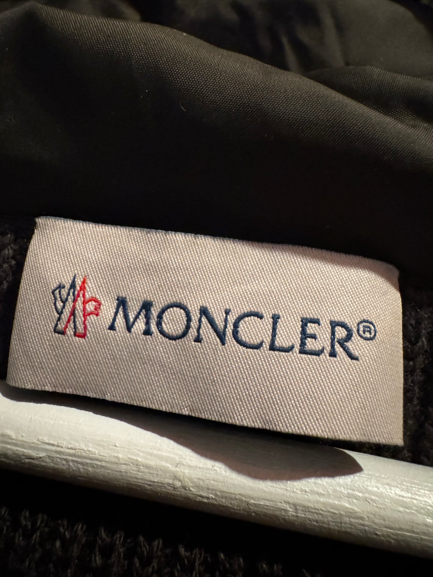 Moncler Down Hooded Cardigan