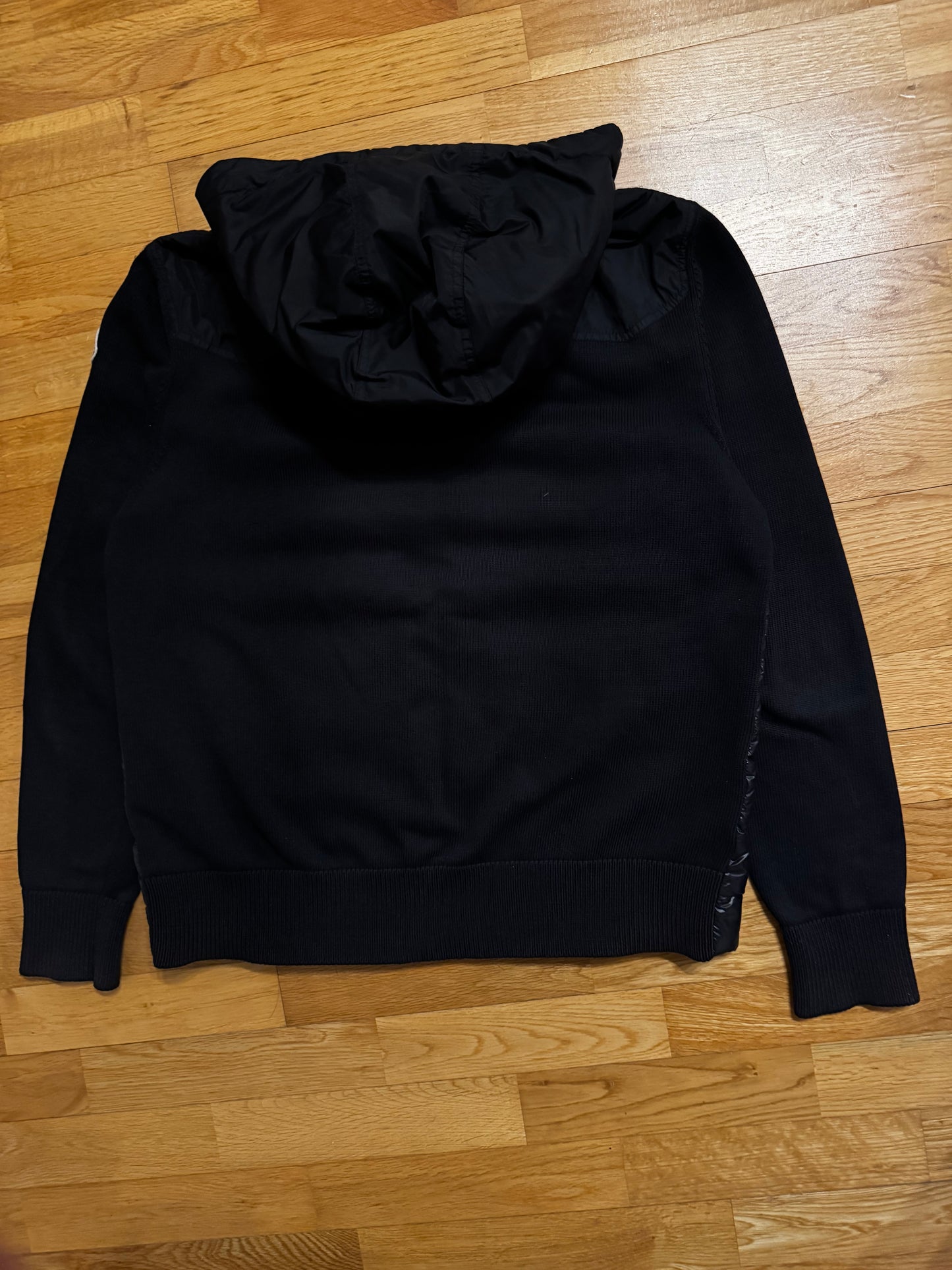 Moncler Down Hooded Cardigan