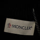 Moncler Ribbed Cardigan with Leather Trim