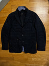 Corneliani Navy Blazer Jacket With Detachable Vest