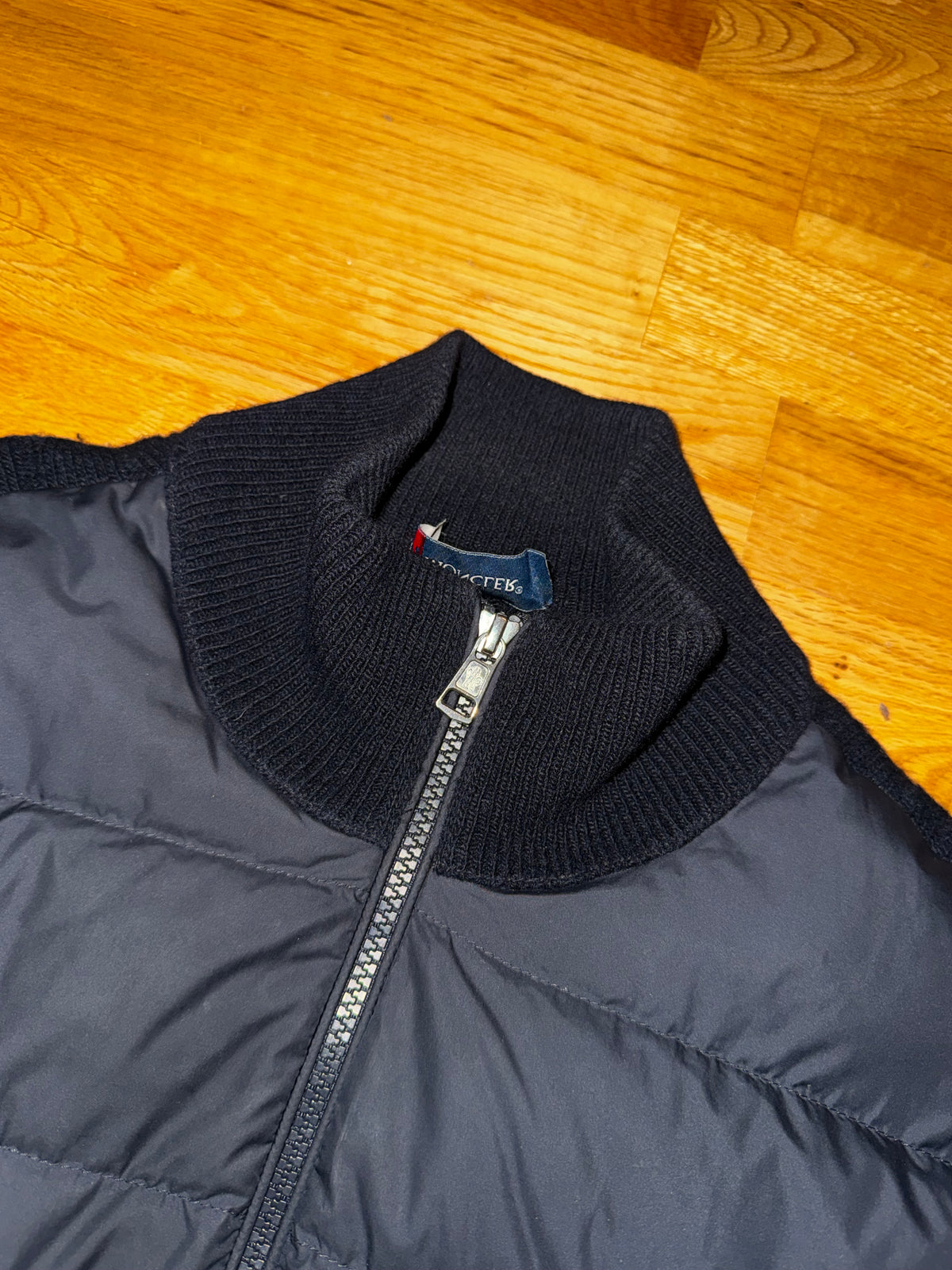 Moncler Wool Down Cardigan