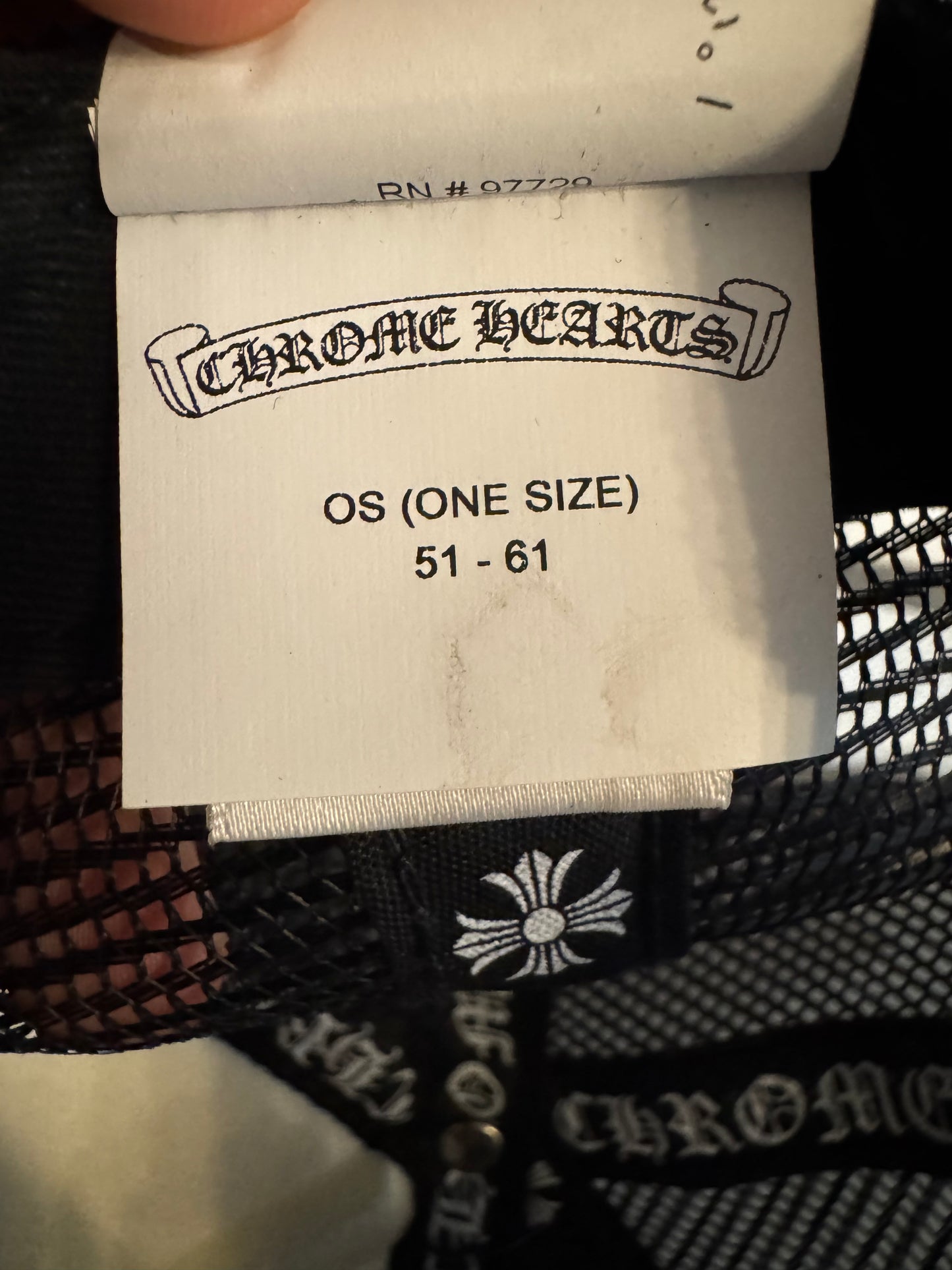 Chrome Hearts Ch Hollywood Trucker Hat