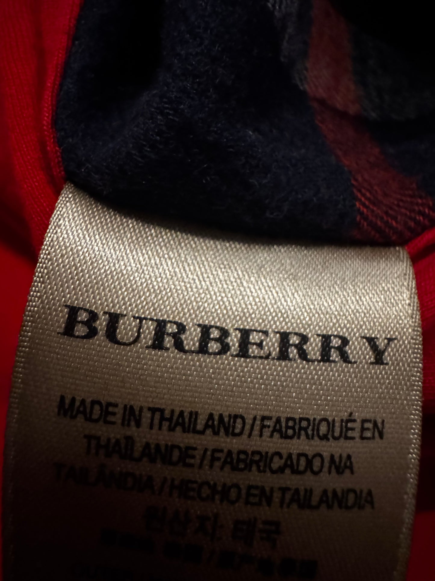 Burberry Check Zip Hoodie