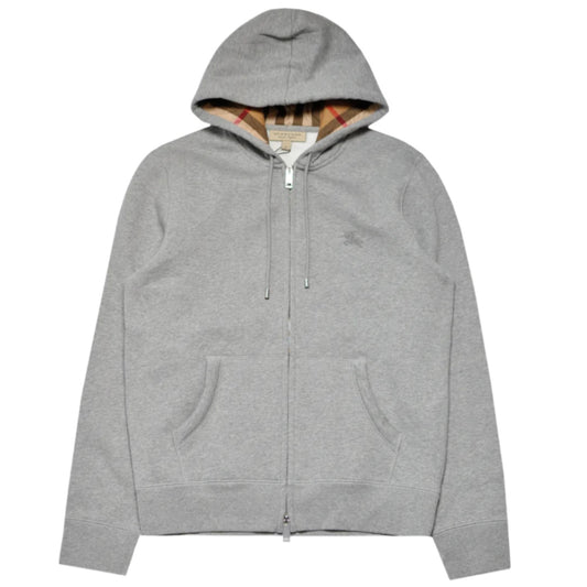 Burberry Check Zip Hoodie