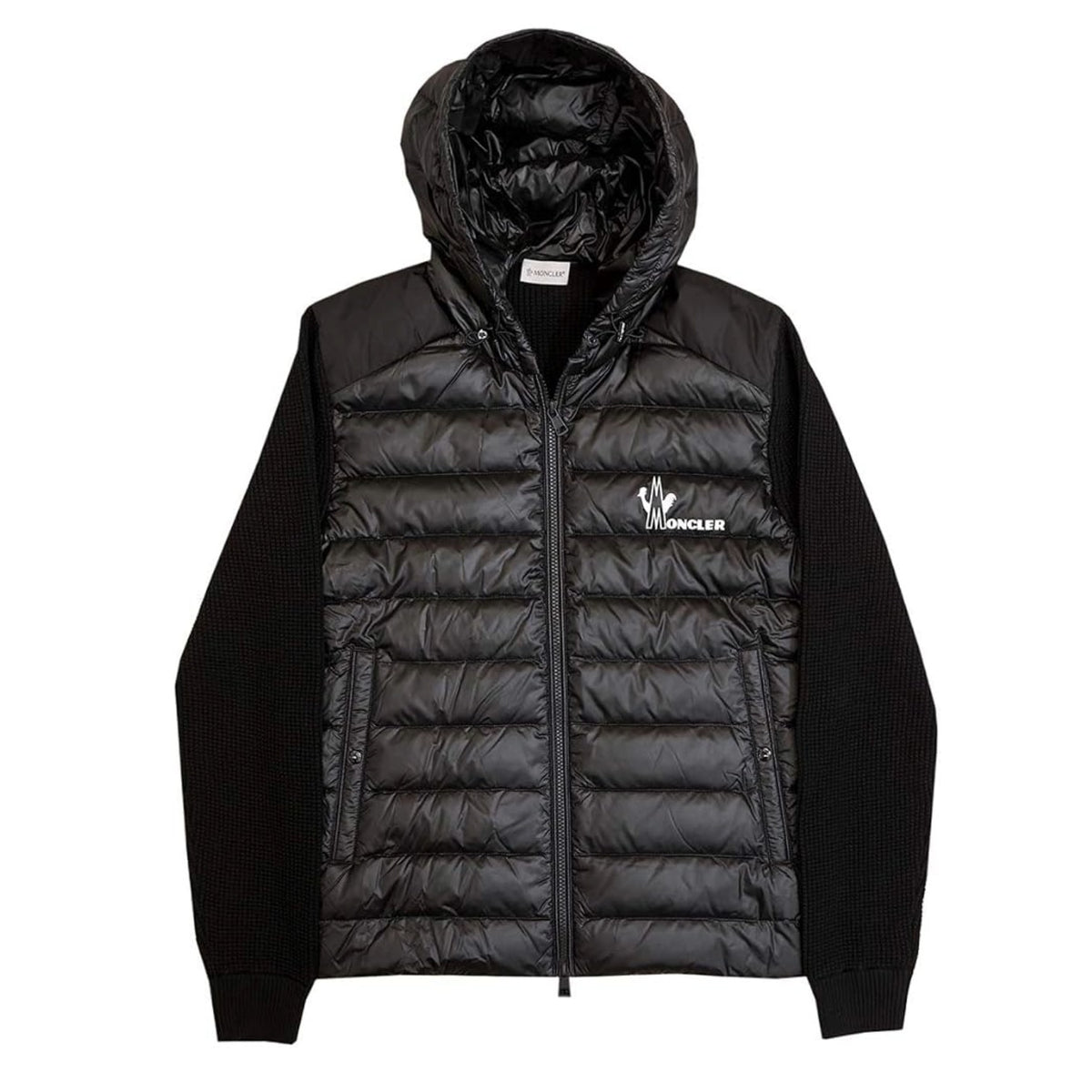 Moncler Down Hooded Cardigan