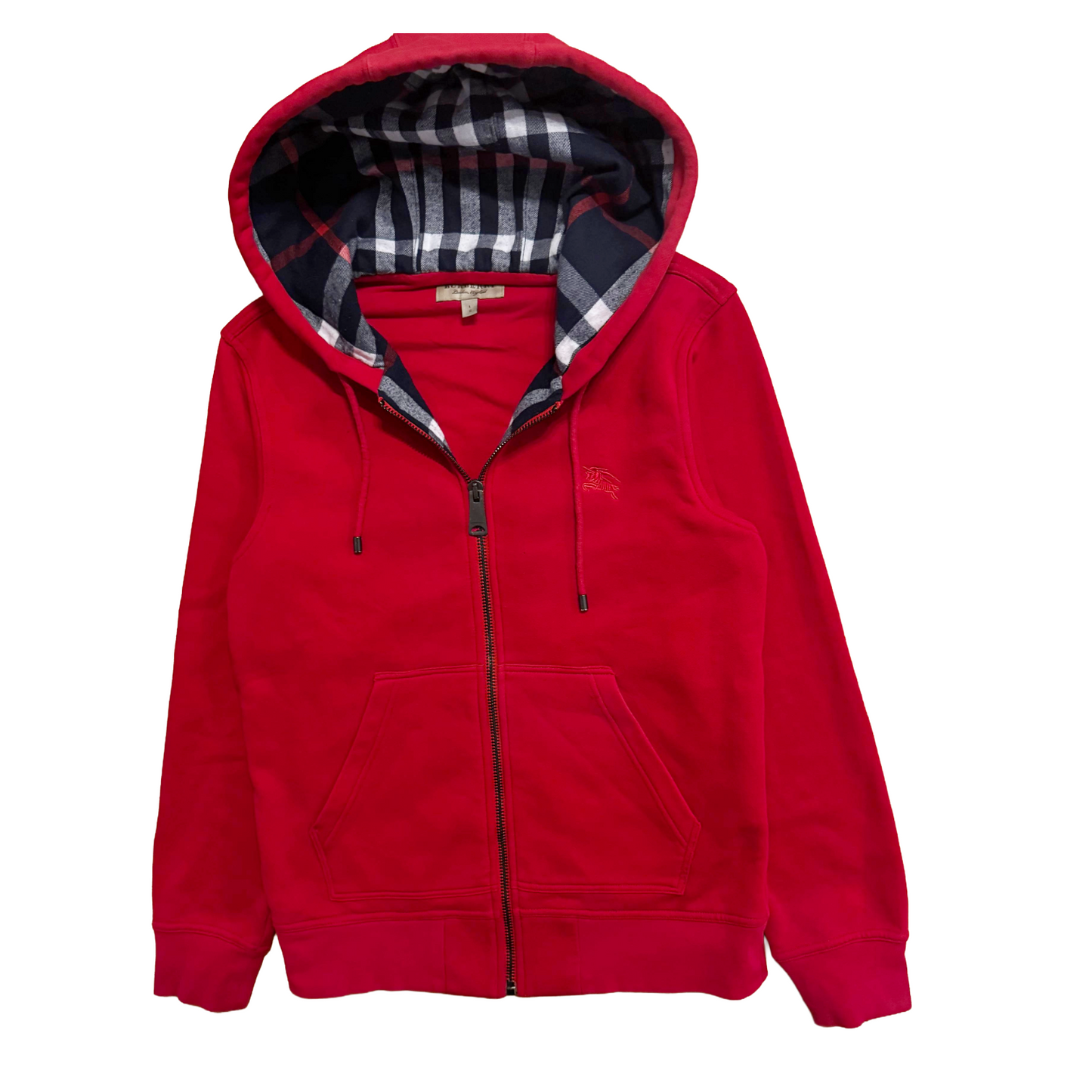 Burberry Check Zip Hoodie