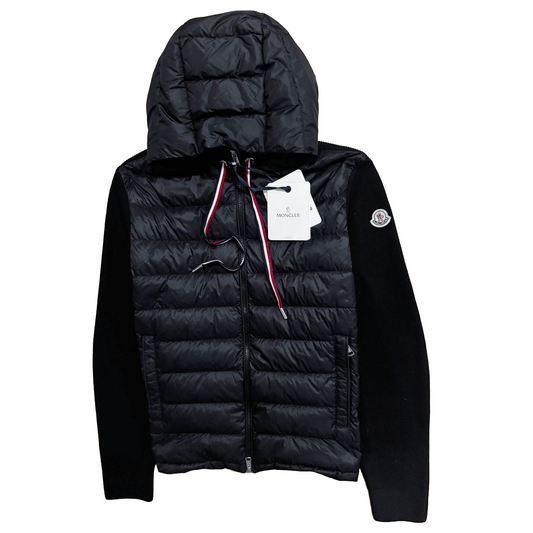 Moncler Down Hooded Cardigan