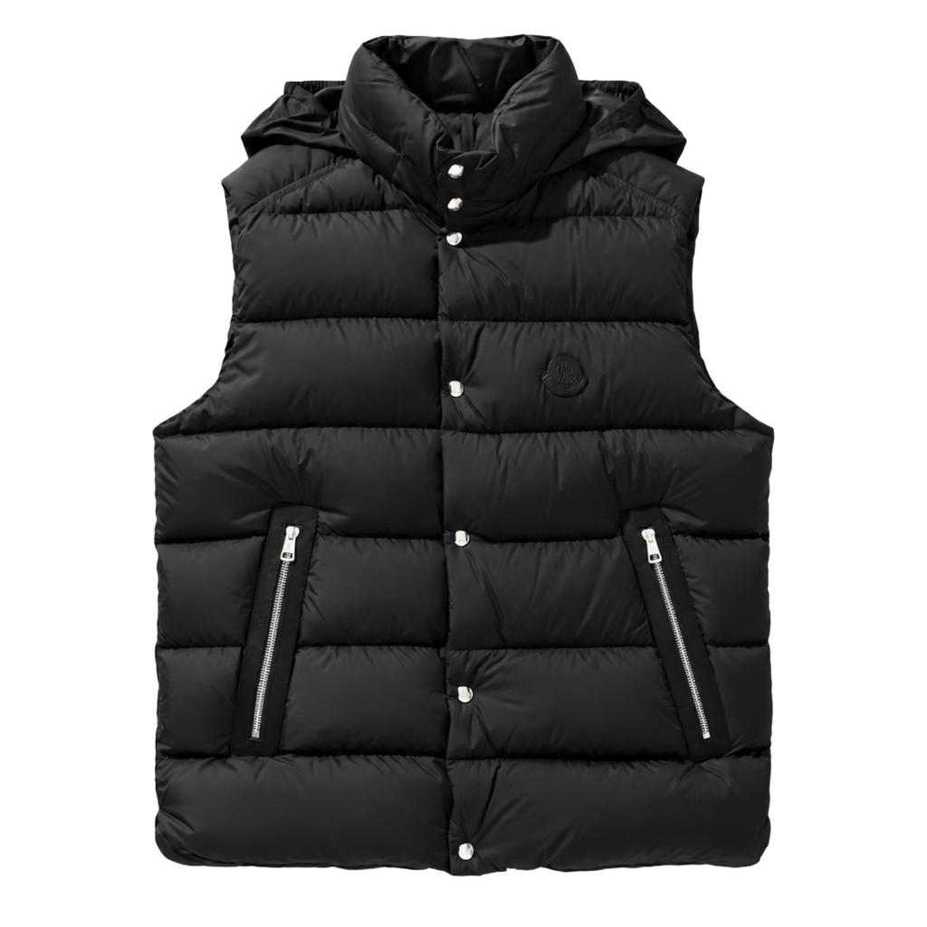 Moncler Herniaire Hooded Down Vest