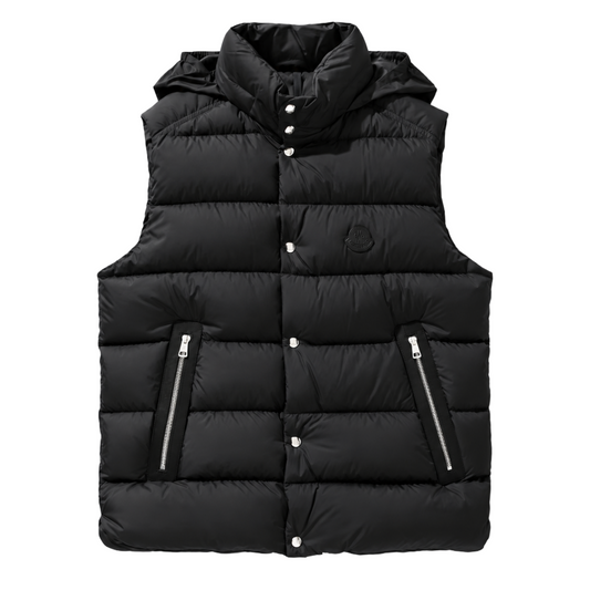 Moncler Herniaire Hooded Down Vest