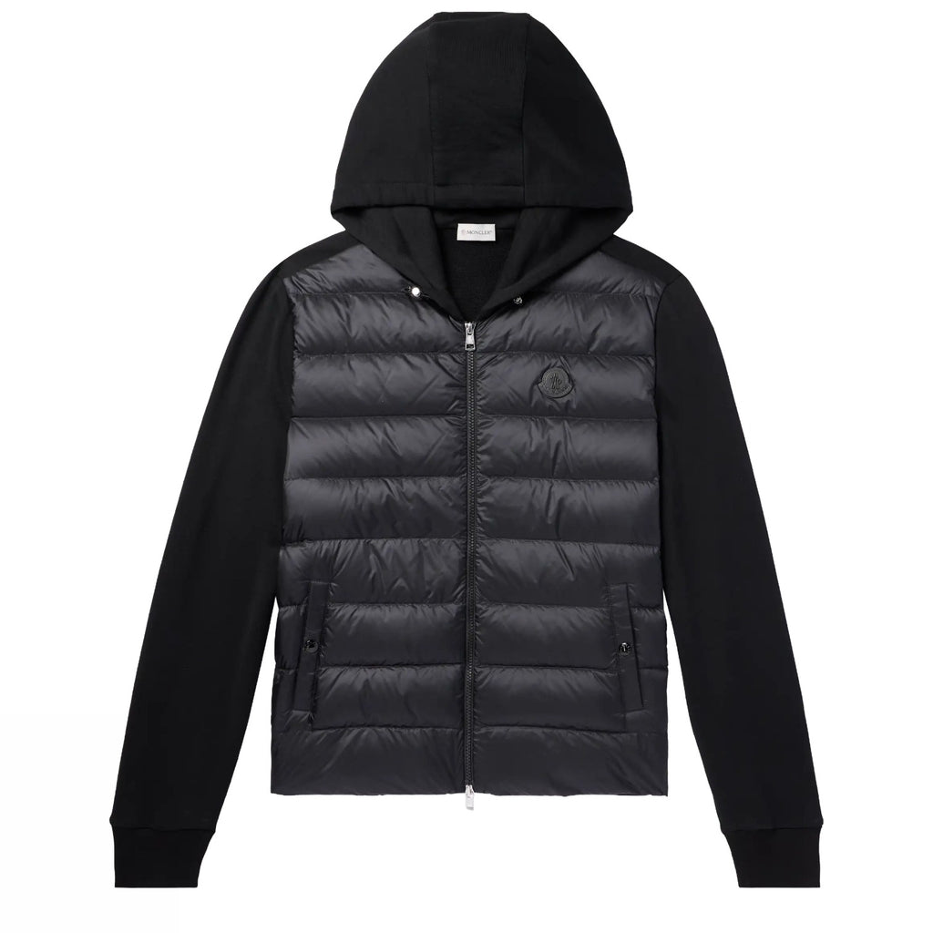 Moncler Down Hooded Cardigan