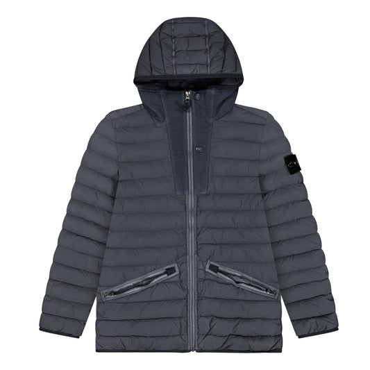 Stone Island Loom Woven Hooded Down Jacket