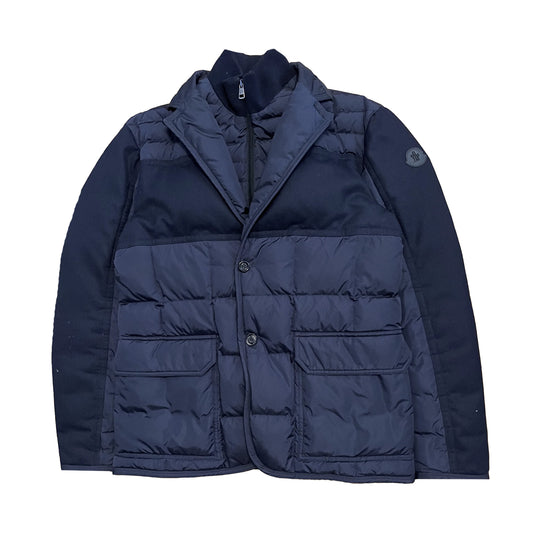 Moncler Down Navy Blazer