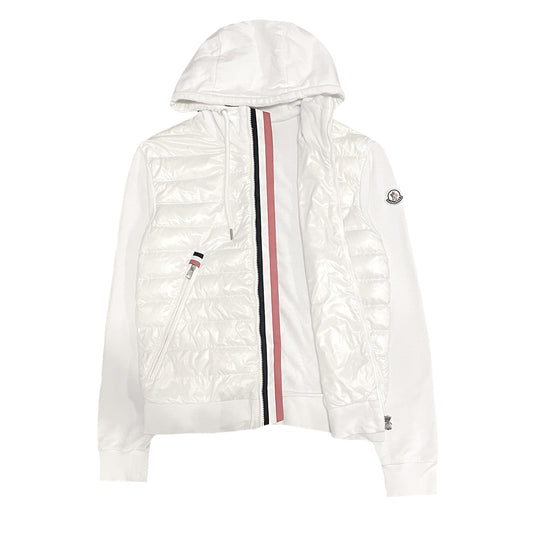 Moncler Hooded Down Cardigan