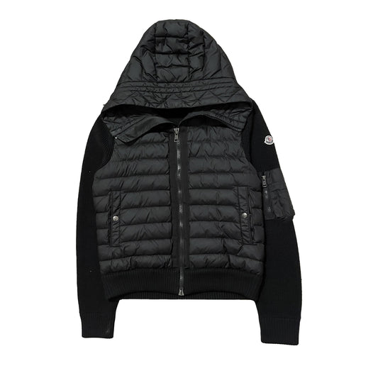 Moncler Down Hooded Cardigan