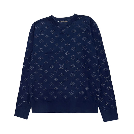 Louis Vuitton Drop Needle Monogram Sweatshirt