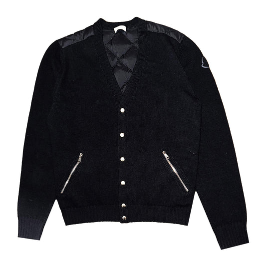 Moncler Black Label Down Cardigan