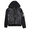 Moncler Hooded Down Cardigan